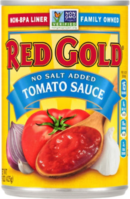 Red Gold Tomato Sauce No Salt Added - 15 Oz - Image 2