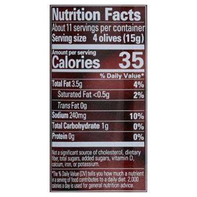 Pearls Organic Olives Greek Kalamata Pitted - 6 Oz - Image 3