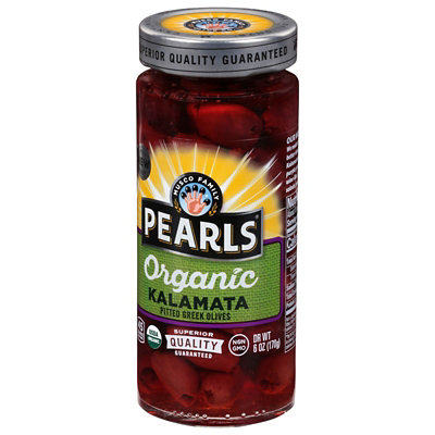 Pearls Organic Olives Greek Kalamata Pitted - 6 Oz - Image 3