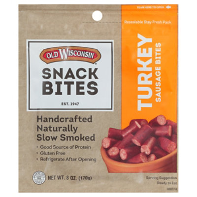 Old Wisconsin Turkey Snack Bites - 8 Oz - Image 3