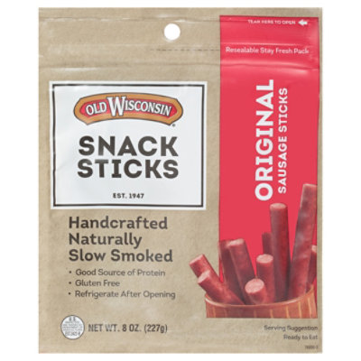 Old Wisconsin Original Snack Sticks - 8 Oz - Image 3