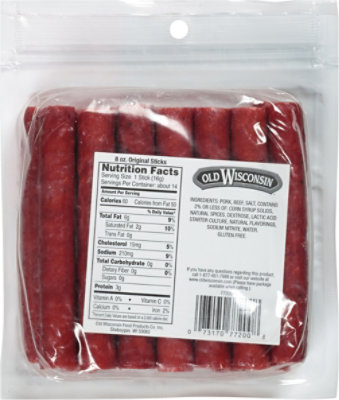 Old Wisconsin Original Snack Sticks - 8 Oz - Image 6