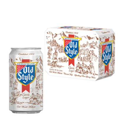 Old Style Premium Beer Cans - 6 -12 Fl. Oz. - Image 1