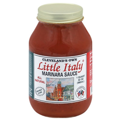 Clevelands Own Little Italy Marinara Sauce - 32 Oz - Image 1