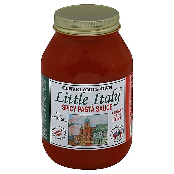 Clevelands Own Little Italy Pasta Sauce - 32 Oz