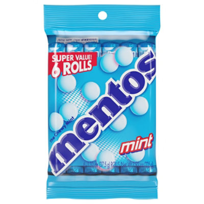 Mentos Peggable Chewy Mint 6 Pack - 7.8 Oz