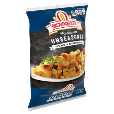 Brownberry Unseasoned Cubed Stuffing - 12 Oz - Image 1