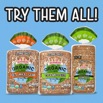 Brownberry Organic 22 Grains & Seeds Bread - 27 Oz - Image 4