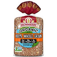 Brownberry Organic 100% Whole Grain Bread - 27 Oz - Image 1
