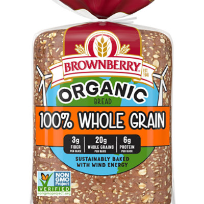 Brownberry Organic 100% Whole Grain Bread - 27 Oz