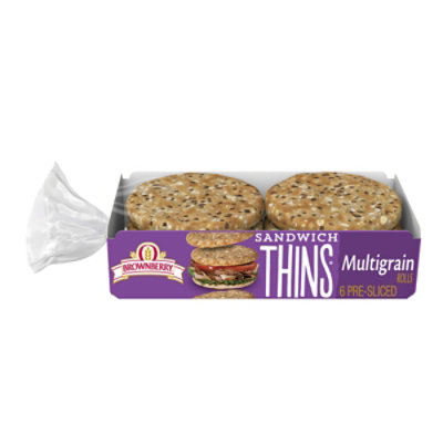 Brownberry Multigrain Sandwich Thins - 12 Oz