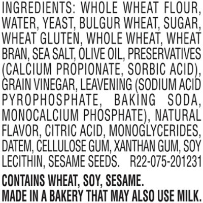 Brownberry 100% Whole Wheat Sandwich Thins - 12 Oz - Image 3