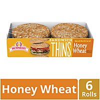 Brownberry Honey Wheat Sandwich Thins - 12 Oz - Image 1