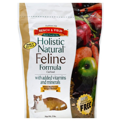 Bench & field 2025 holistic natural feline formula