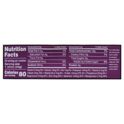 Food For Life Bread 7 Sprouted Grains Cinnamon Raisin - 24 Oz - Image 3