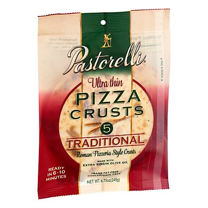 Pastorelli Ultra Thin Pizza Crust - 8.75 Oz - Image 1