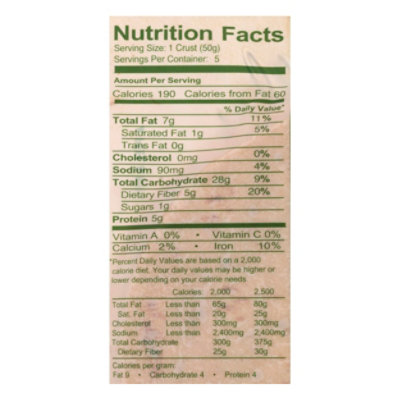 Pastorelli Ulta Thin Pizza Crust - 8.75 Oz - Image 4