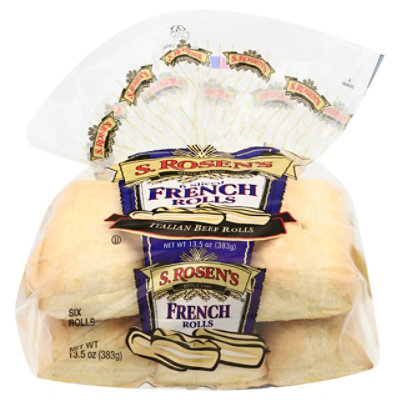 S.Rosens French Rolls - 6 Count - Image 2