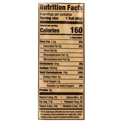 S.Rosens French Rolls - 6 Count - Image 3