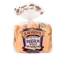 S.Rosens French Rolls - 6 Count