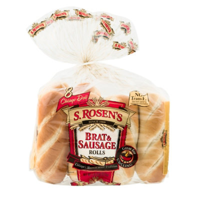 S.Rosens Brat & Sausage Rolls - 8 Count - Image 2