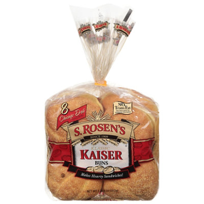 S.Rosens Bun Klassic Kaiser - 8 Count - Image 3