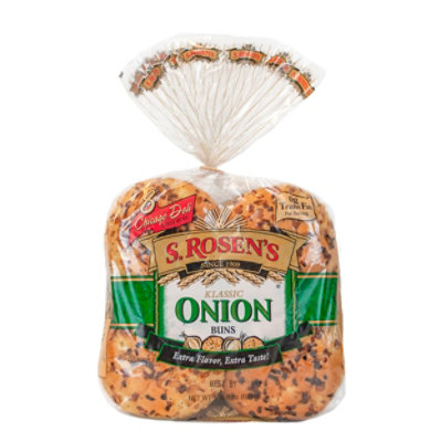 S.Rosens Onion Buns - 8 Count - Image 1