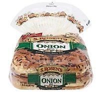 S.Rosens Onion Buns - 8 Count