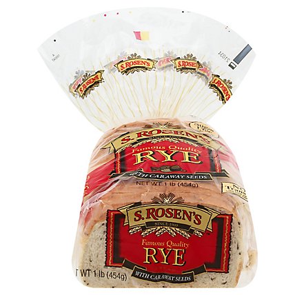 S.Rosens Seeded Rye Bread - 16 Oz - Image 3
