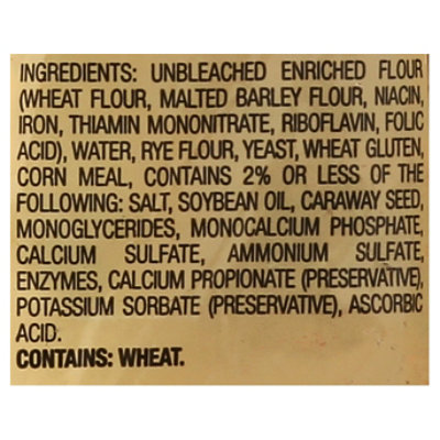 S.Rosens Seeded Rye Bread - 16 Oz - Image 5