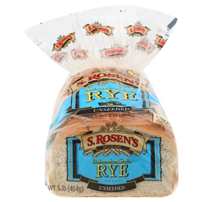 S.Rosens  Plain Rye Bread - 16 Oz - Image 3