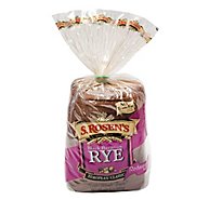 S.Rosens Black Bavarian Rye Bread - 24 Oz