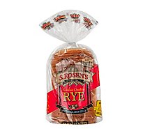 S.Rosens Thin Cut Seeded Rye Bread - 16 oz.