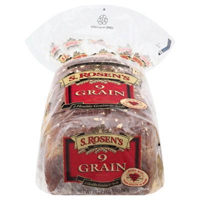 S.Rosens 9 Grain Bread - 24 Oz - Image 3