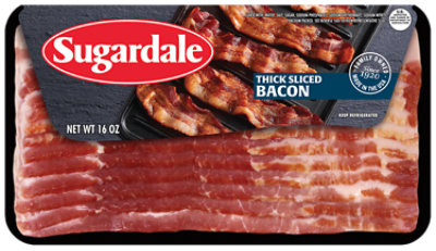 Sugardale Hickory Smoked Bacon - 16 Oz - Image 1