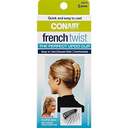 Conair Frnch Twst Clip Kit - Each - Image 2