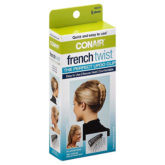 Conair Frnch Twst Clip Kit - Each