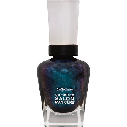 Sally Hansen Complete Salon Manicure Nail Color Black And Blue 0.5 Fz - .5 Fl. Oz. - Image 2