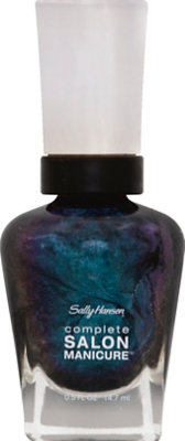Sally Hansen Complete Salon Manicure Nail Color Black And Blue 0.5 Fz - .5 Fl. Oz. - Image 2