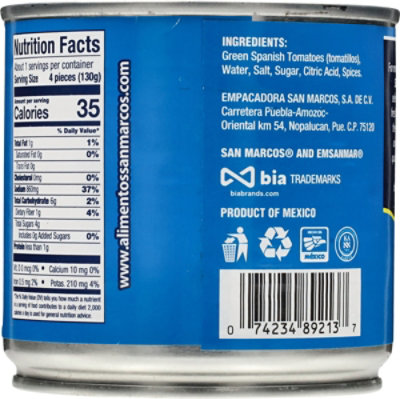 San Marcos Tomatillo Green - 11 Oz - Image 5