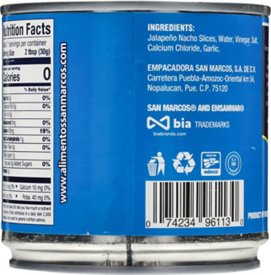 San Marcos Nacho Jalapeno Peppers - 11 Oz - Image 5