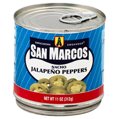 San Marcos Nacho Jalapeno Peppers - 11 Oz - Image 1