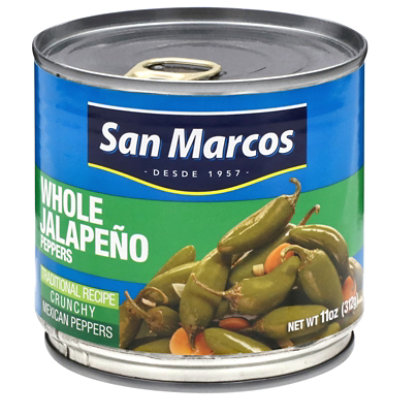 San Marcos Jalapeno Whole - 11 Oz