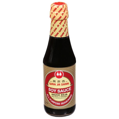 Wanjashan Sauce Soy - 10 Oz - Image 2