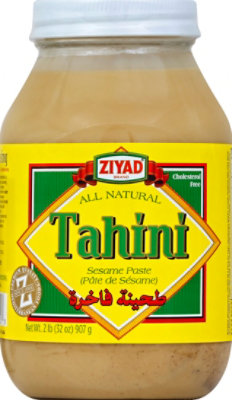 Ziyad Tahini Glass Jar - 32 Oz
