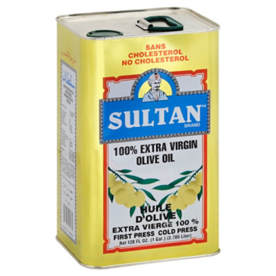 Sultan Kour Olive Oil - 128 Oz - Image 1