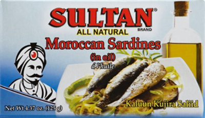 Sultan Sardine In Mild Sauce - 4.37 Oz - Image 2