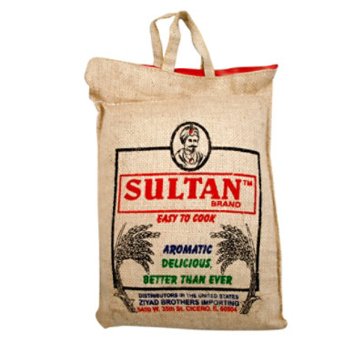 Sultan Basmati Rice - 10 Lb - Image 1