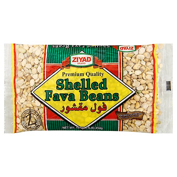 Ziyad Fava Beans Shelled - 16 Oz