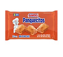 Bimbo Panquecitos Mini Pound Cakes Twin Packs - 3 Count